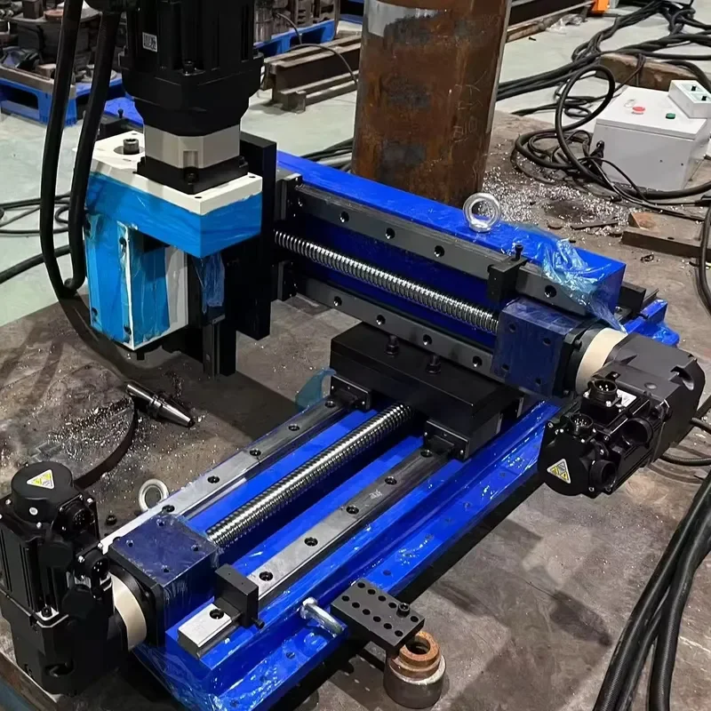 HCY Xinda XDDBX1000 Series Portable Single-Arm Twin Spindle Three-axis Linear Milling Machine
