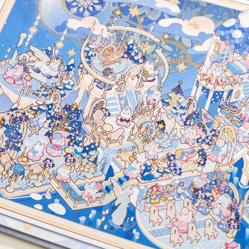 

Наклейки Mr.Paper, 20 листов/упаковка, увеличенные, милые, пейзажные, в стиле каваи, с изображением парка развлечений, кошек, свадебных сцен, для декора дома, подарок