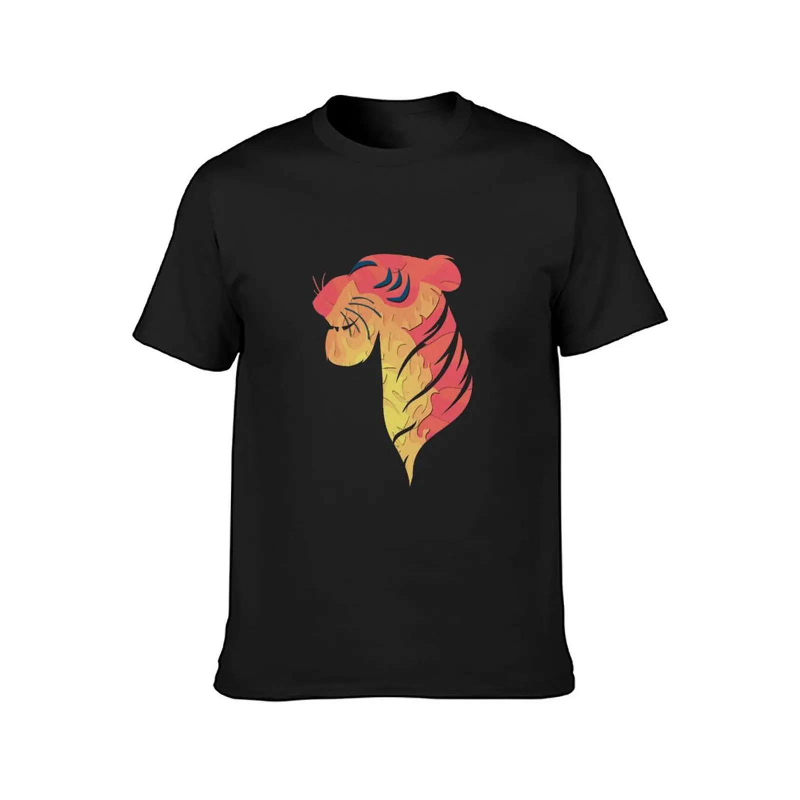 Shere Khan Silhouette T-Shirt kawaii clothes quick-drying men workout shirt