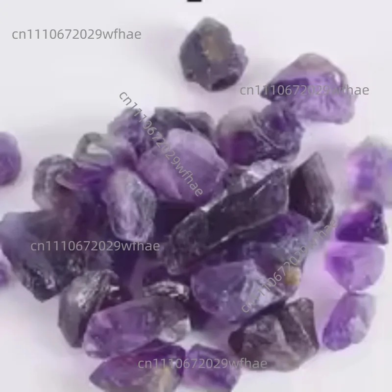 Decorative Amethyst Geode Gift Set, Natural Purple Crystal Cluster for Home Office Decor, Unique Raw Stone Present