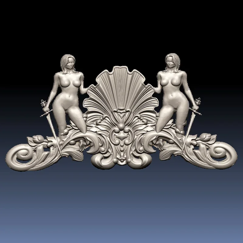 Imagem -05 - Esculpida Apliques de Canto Stl 3d Modelo Alívio para Cnc em Formato Arquivo Stl Europeu Decoração para Casa Escultura em Madeira Novo 40 Peças