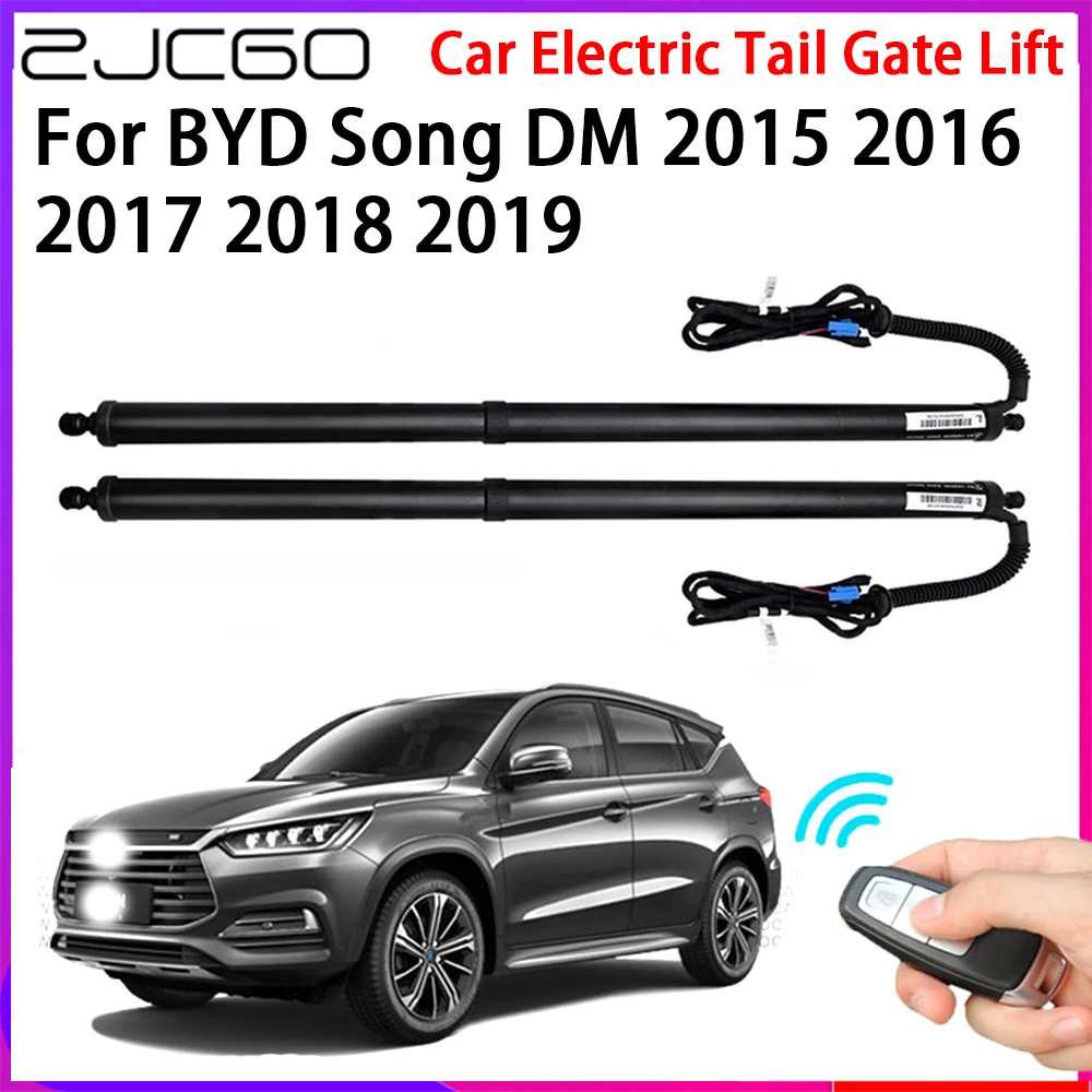 

ZJCGO Car Automatic Tailgate Lifters Electric Tail Gate Lift Assisting System for BYD Song DM 2015 2016 2017 2018 2019