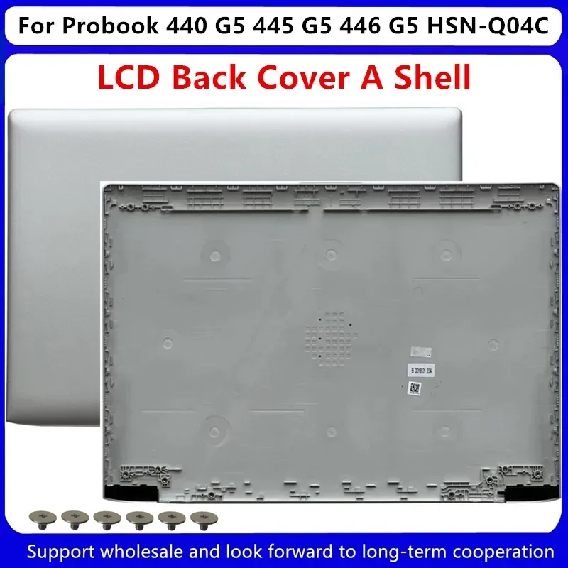 

New For HP Probook 440 G5 445 G5 446 G5 HSN-Q04C LCD Back Cover L01092-001 4AX8BLCTP10