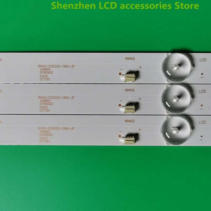 Cho TCL LE32D99 32LE12J JLD32061235-017IS-FRH43-D3202X-06A-JF E330731 161931S 577MM 6LED 6V 100% Mới Đèn Nền LED Dây