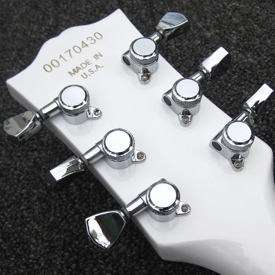 Tarraxas de Guitarra Cromadas Keystone Schaller M6 Tipo Deluxe com Trava para Guitarra Buckethead, 3R3L