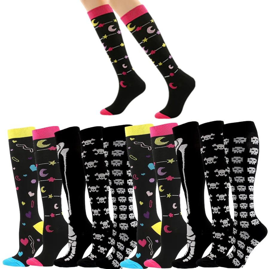 

Sport Compression Socks For Men Women Running Yoga Football Tennis Skateboard Socks