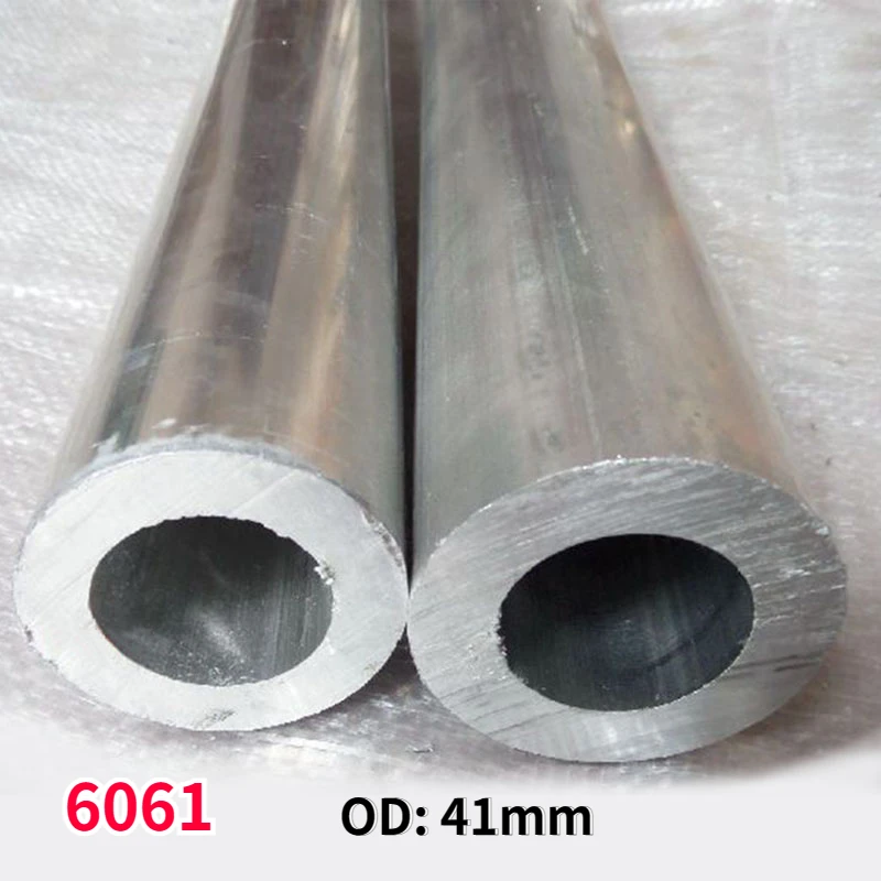 

1Pcs Length 100mm 6061 Aluminium Alloy Tube OD 41mm Hollow Round Aluminum Pipe ID 10/20/21/26/34mm