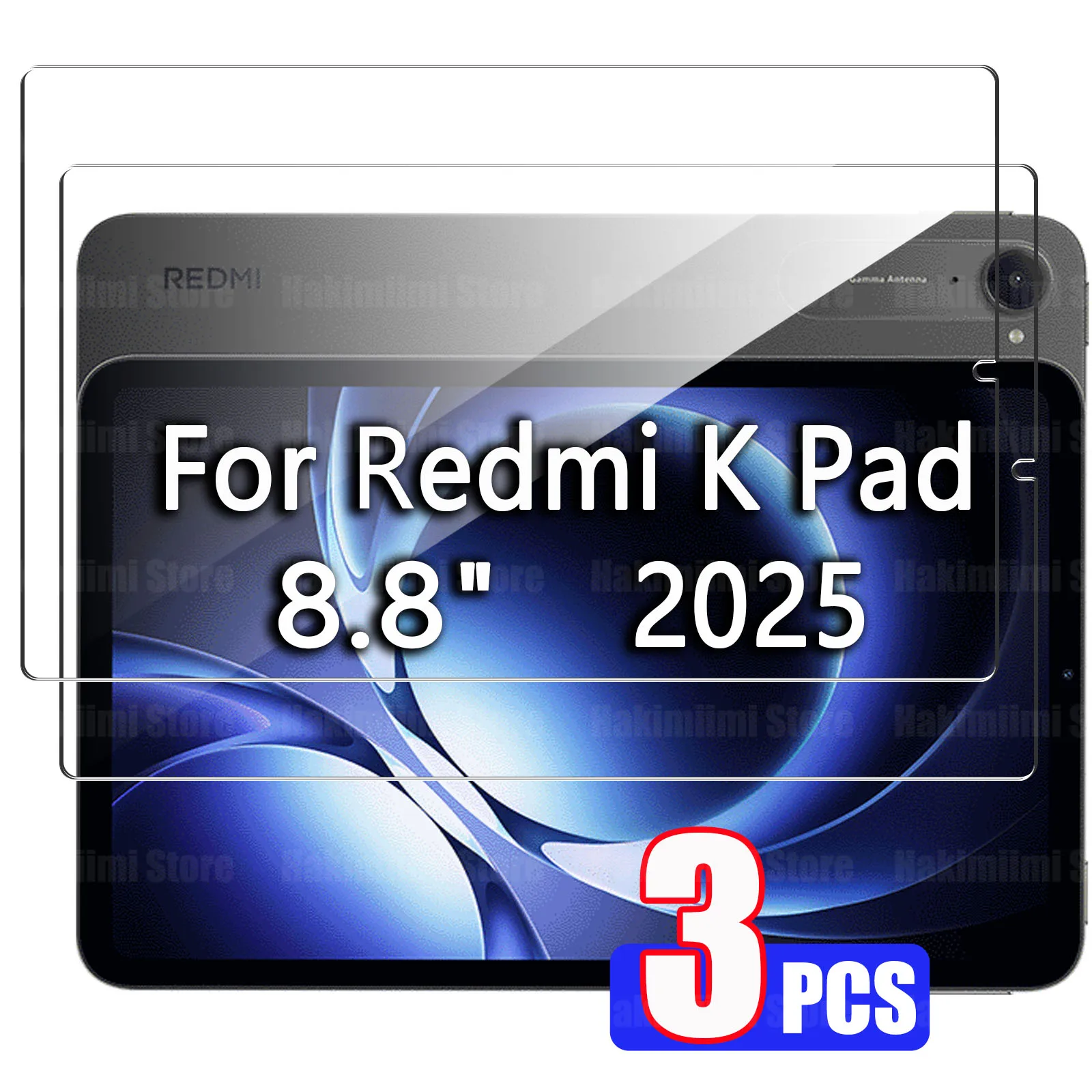 

Screen Protector for Redmi K Pad 8.8" 2025 HD 9H Shatterproof Scratch-Resistant Tempered Glass Film for Redmi K Pad 8.8 inch