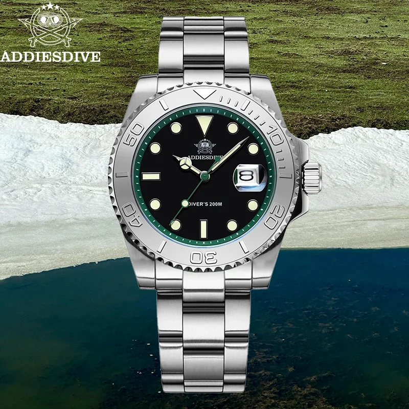 addiesdive-watches-for-men-luxury-stainless-steel-200m-waterproof-quartz-wristwatch-fashion-bgw9-luminous-diver-men's-watch
