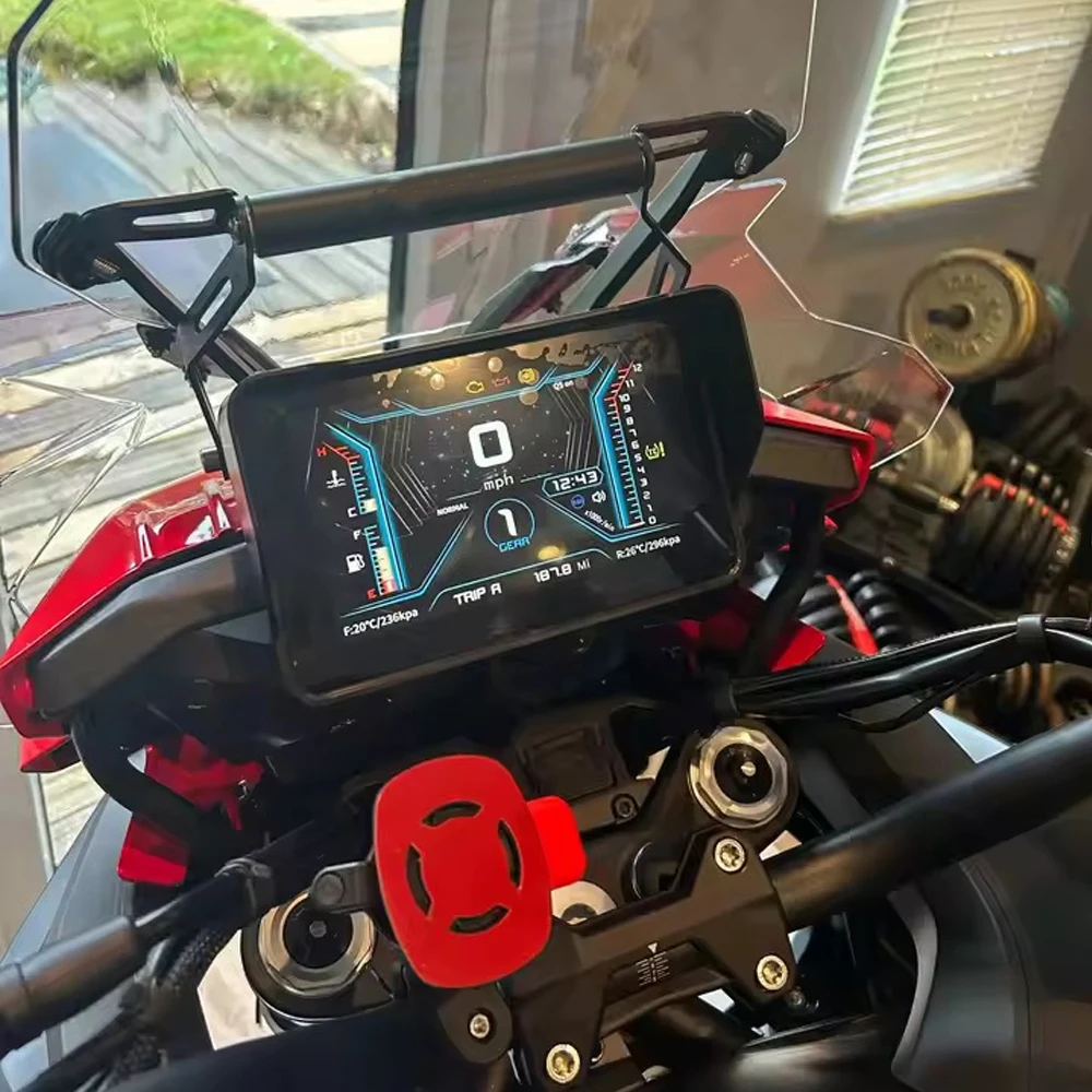 For QJMOTOR SRT800SX SRT900 SRT800 SRT 600 750 800SX 800X 900X 900SX Motorcycle Phone Stand Holder GPS Navigation Bracket Mount