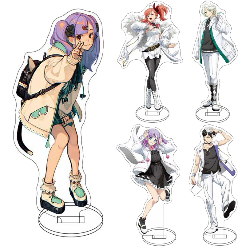 16CM Anime SI-VIS The Sound of Heroes Figur Yosuke June ‌   Sirene ‌   Souji ‌ ‌ Kyoya ‌ ‌ Crios Acryl-Ständer für Cosplay-Ornamente und Geschenke