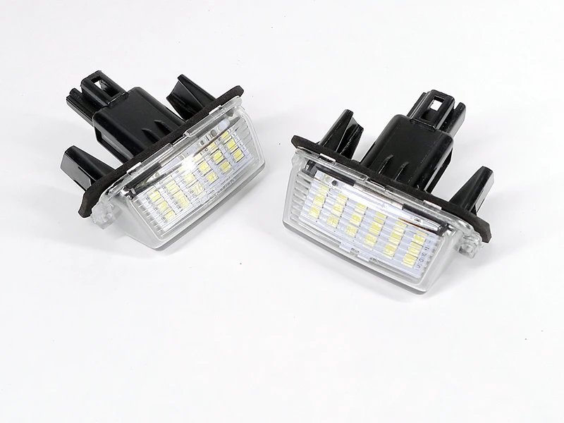 For Toyota Auris Avensis Yaris Camry Prius C Ractis Verso S No Error Ultra Bright Led License Plate Lamp Light