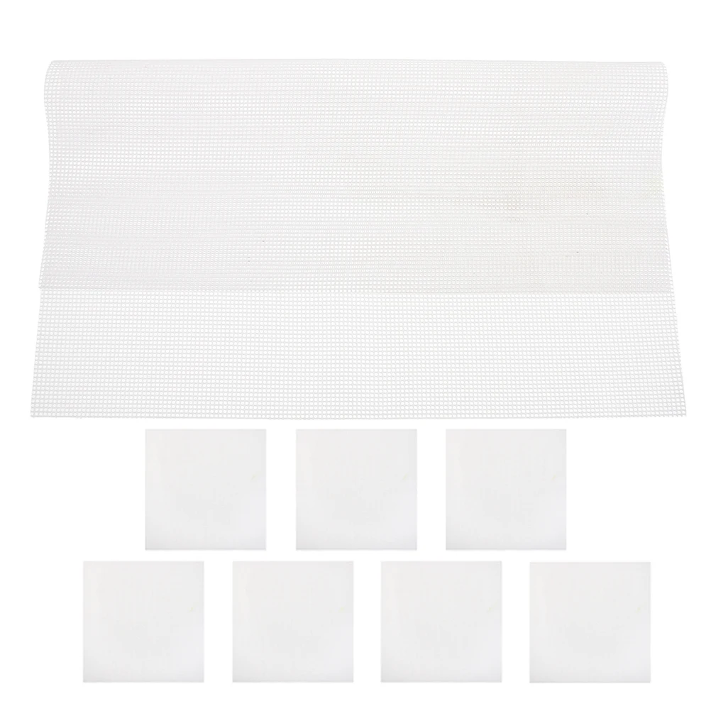 

8pcs Silicone Dehydrator Mats Nonstick Reusable Replacement Trays For Food Vegetable Fruit Dehydration Sheets Liner Mesh Tray
