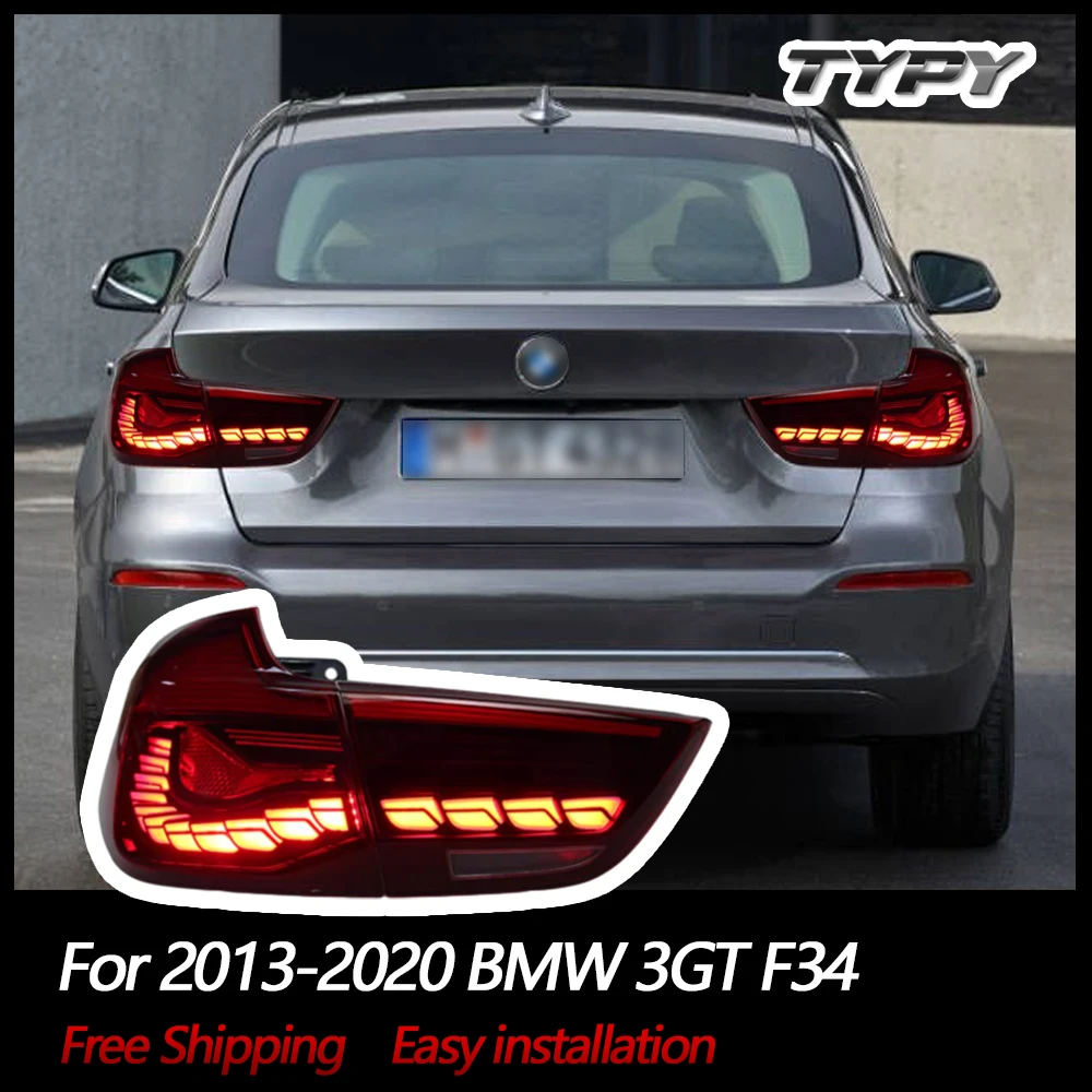 

TYPY Car Tail Lights For BMW 3 Series GT F34 2013-2020 LED Car Tail Lamps Daytime Running Lights Dynamic Turn Signals