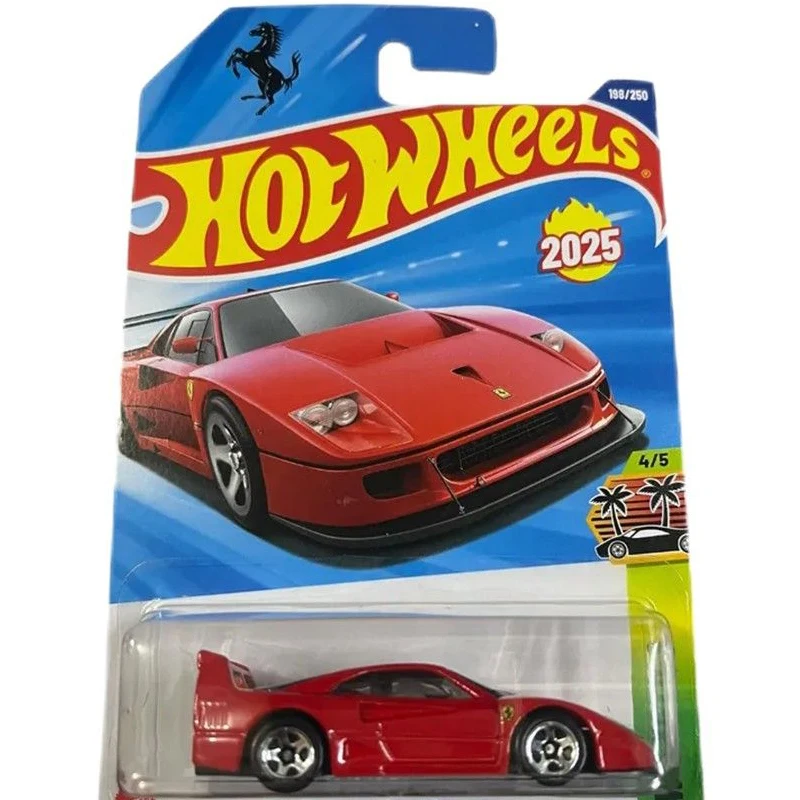 

2025-198 Hot Wheels Cars F40 Competizion (красный) 1/64 Коллекция металлических литых моделей игрушечных транспортных средств