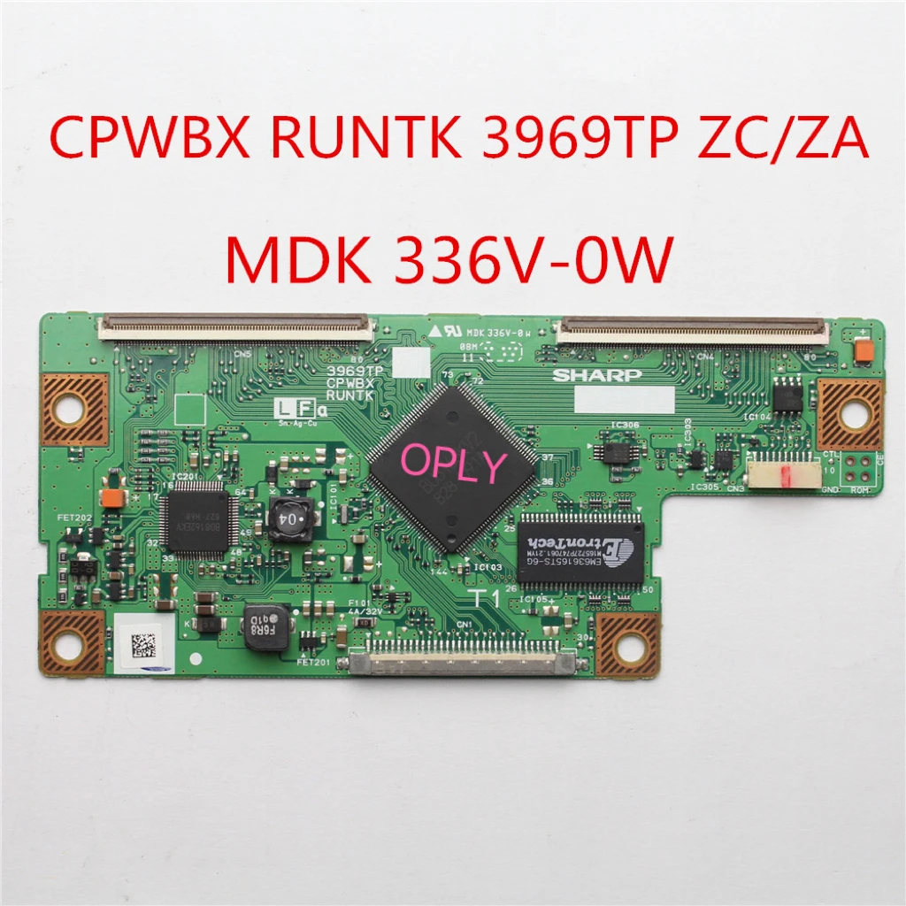 

CPWBX RUNTK 3969TP ZC / ZA MDK 336V-0W Original Equipment TV t-con board for LCD Controller