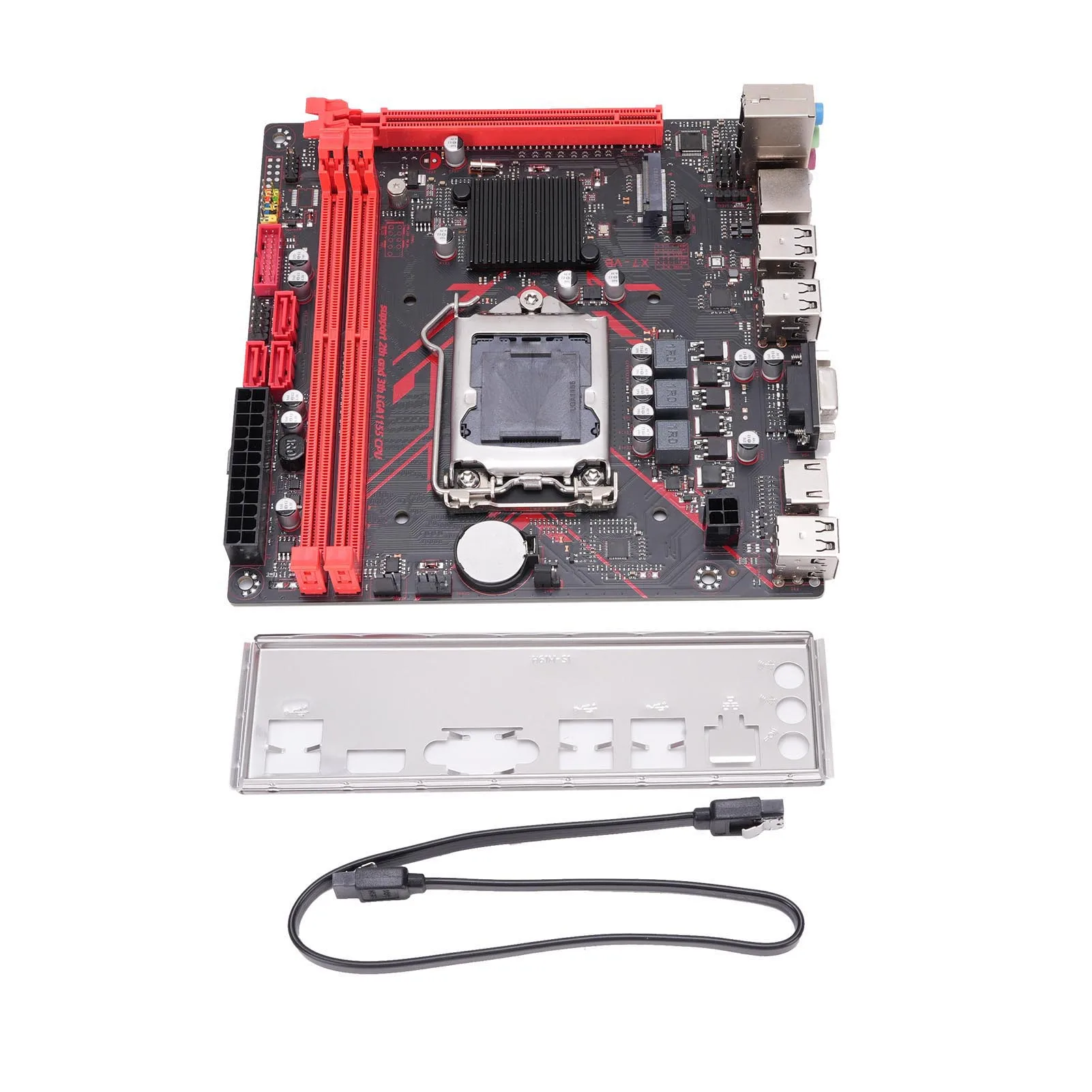 

Игровая материнская плата 1920x1080, 60 Гц, память DDR3, последовательный интерфейс ATA2.0, выход 1080P H61, материнская плата LGA 1155, слот для M.2 NVME