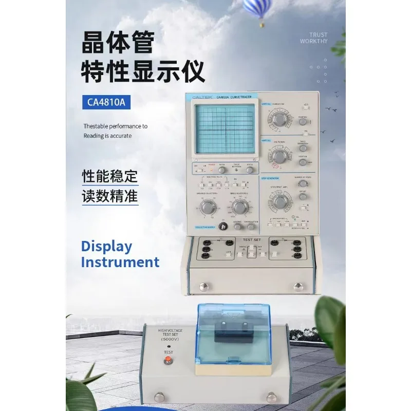 CA-4810A Transistor Curve Tracer Test Instrument, Graphic Instrument with 5Kv High Pressure Test Bench