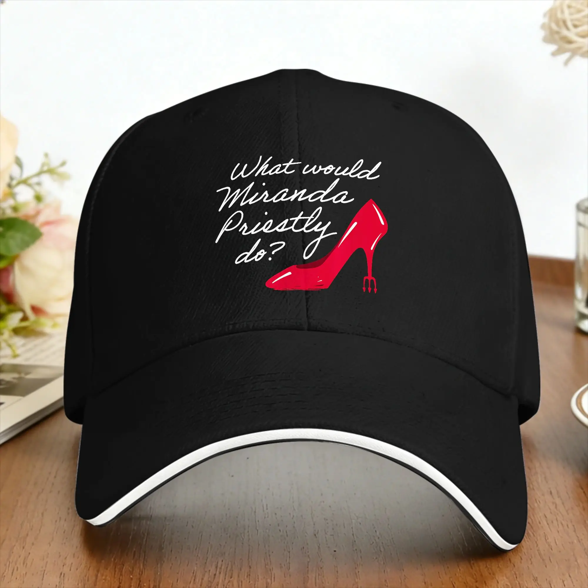 2026 New movie The Devil Wears Pradad 2 Sun Baseball Cap Film  Summer Trendy Hip Hop Hats For Women Outdoor Sports Snapback Cap