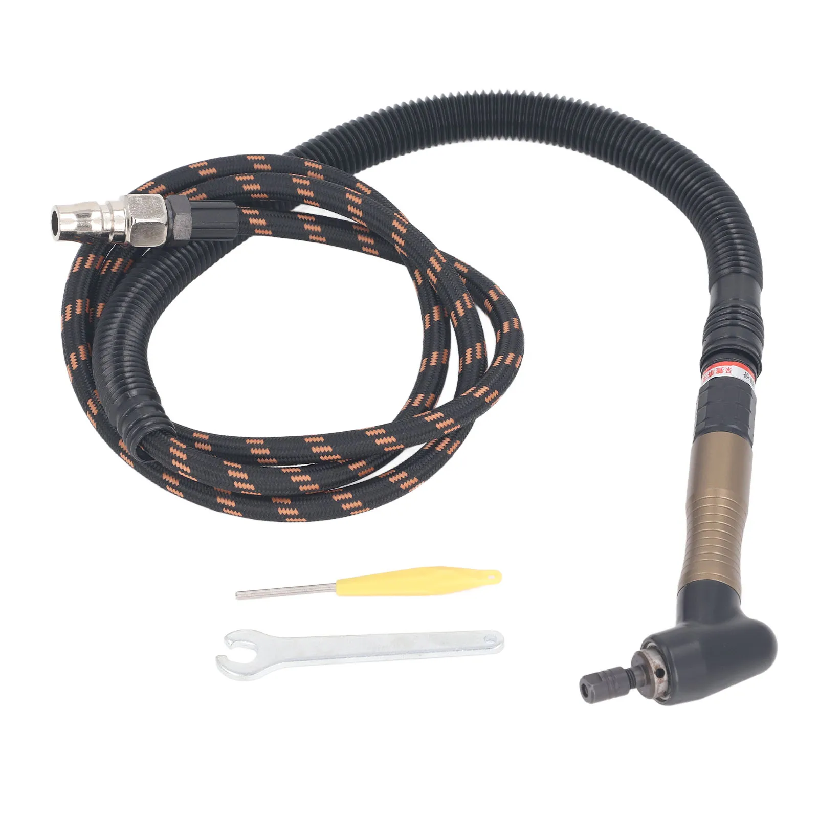 Pneumatyczny szlifierka kredowa z wygodnym uchwytem, 23500 obr./min, zestaw do szlifowania pneumatycznego, wysoka wydajność do gratowania plastiku, kamienia i drewna.