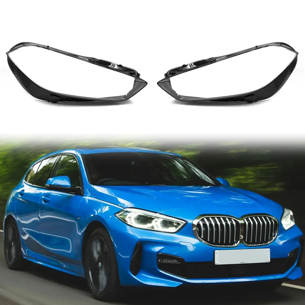 Car Left Headlight Shell Lamp Shade Transparent Lens Cover Headlight Cover for BMW 1 Series F40 2019 2020 2021 2022