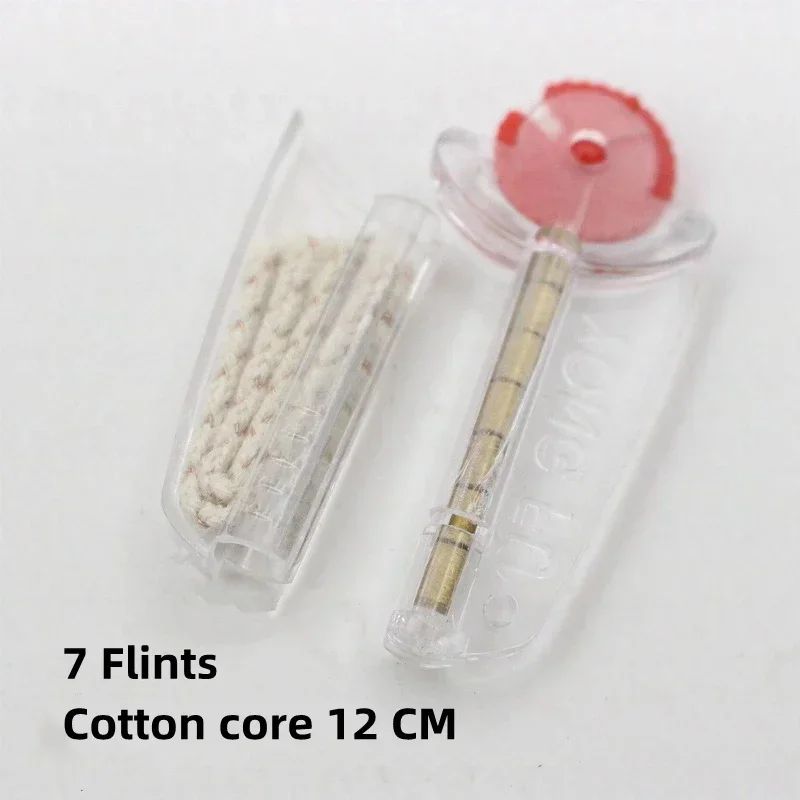 Flint Stone Cotton Wick Replacement Suit Flint Thread Starter Dispenser for Smoking Oil Kerosine Lighters Cigarette Accessorie - Image 3