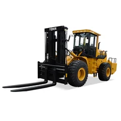 New Empilhadeira 10 Ton 15 Ton 20 Ton 4 Wheel Drive 2WD 4WD All Terrain Forklift Rough Terrain Forklift For Sale