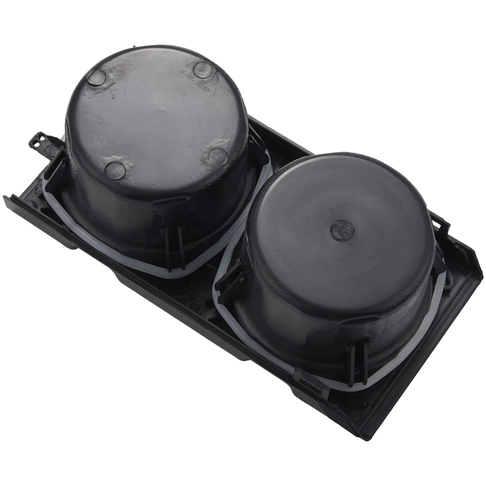 

3X Car Center Console Water Cup Holder Beverage Bottle Holder Coin Tray For Bmw 3 Series E46 318I 320I 98-06 Black