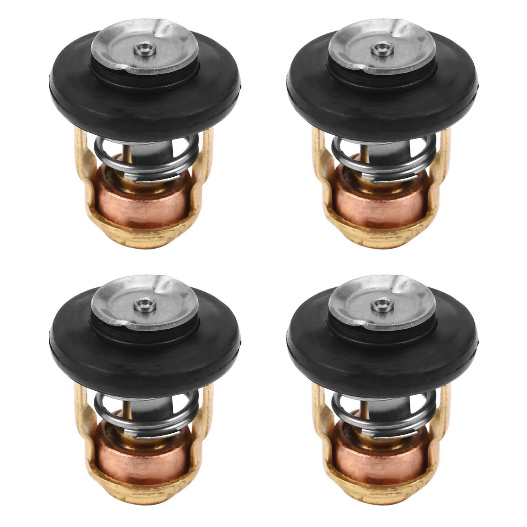 4X 50 Degree Outboard Thermostat Replacement for Yamaha Honda 6 Horsepower to 40 Horsepower 2 Strokes