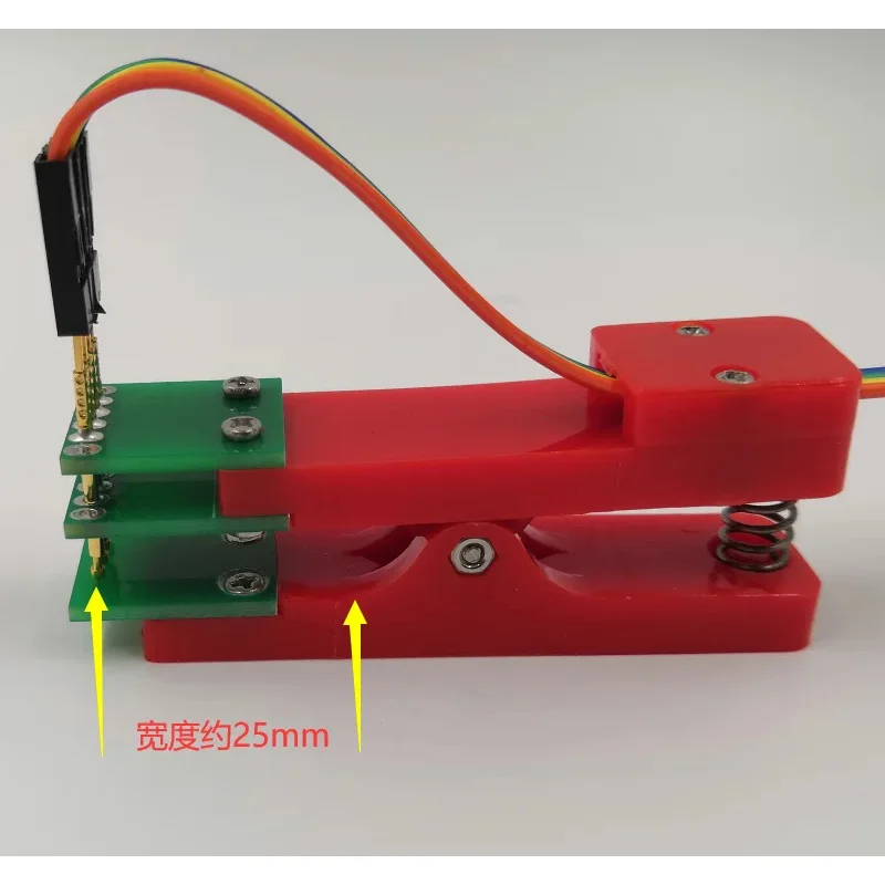 Test the bracket printed circuit board fixture probe download program programming 2.54 2.0 1.27 depth 22mm