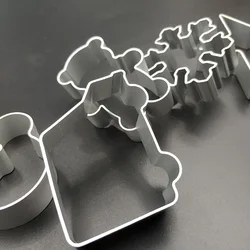 1PC Christmas Kitchen Decor Cookie Cutter Tools Gingerbread Tree Shaped Xmas Biscuit Mold Christams Cake Decorating Navidad Gift