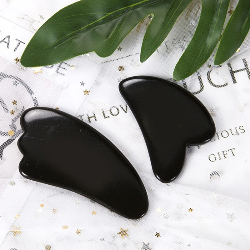 لوح كشط Gua Sha للوجه ، أداة تدليك للوجه والجسم ، شمع العسل للسبا ، طبق للرقبة والظهر ، جديد