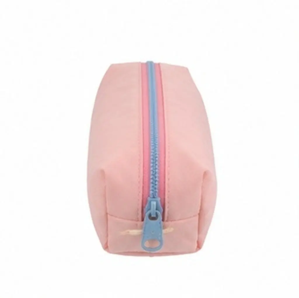 Large Capacity Portable Pencil Bag Zipper Organizer Stationery Pouch Multi-Functional Fabric Pencil Case for Colored Pencils