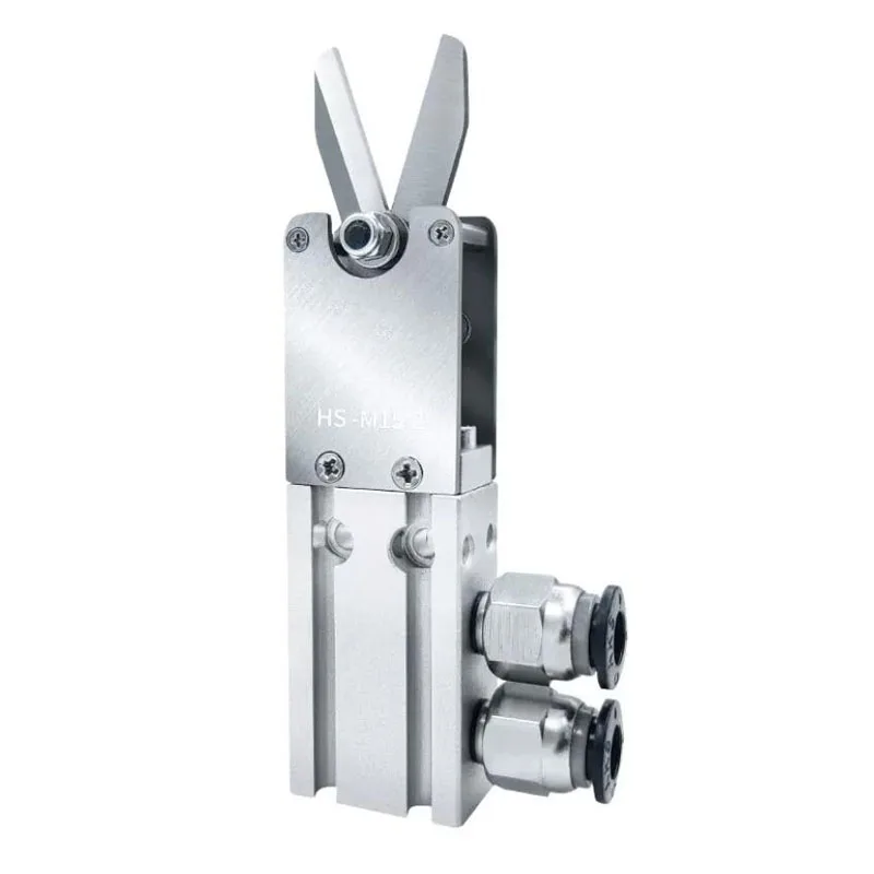 Industrial Grade Pneumatic Scissors ST-HS10-M15-2 Mini Air Shears Cutter for Copper Iron Wire Sewing Thread Tape