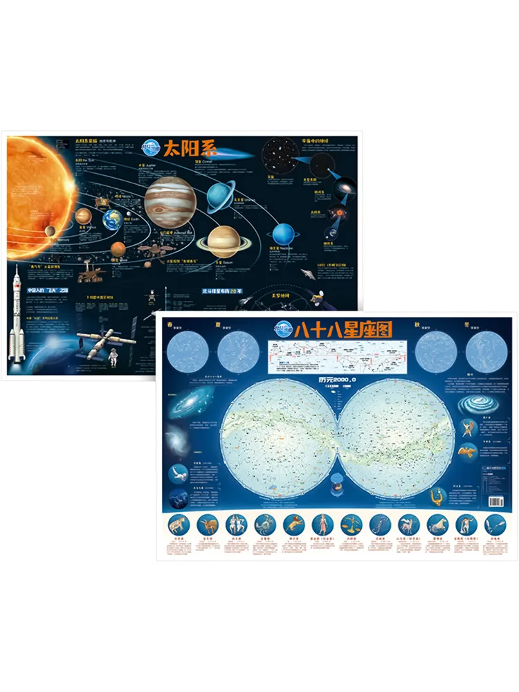 

Book-Winshare Solar System Eighty Eight Constellation Diagram 2 Sheets