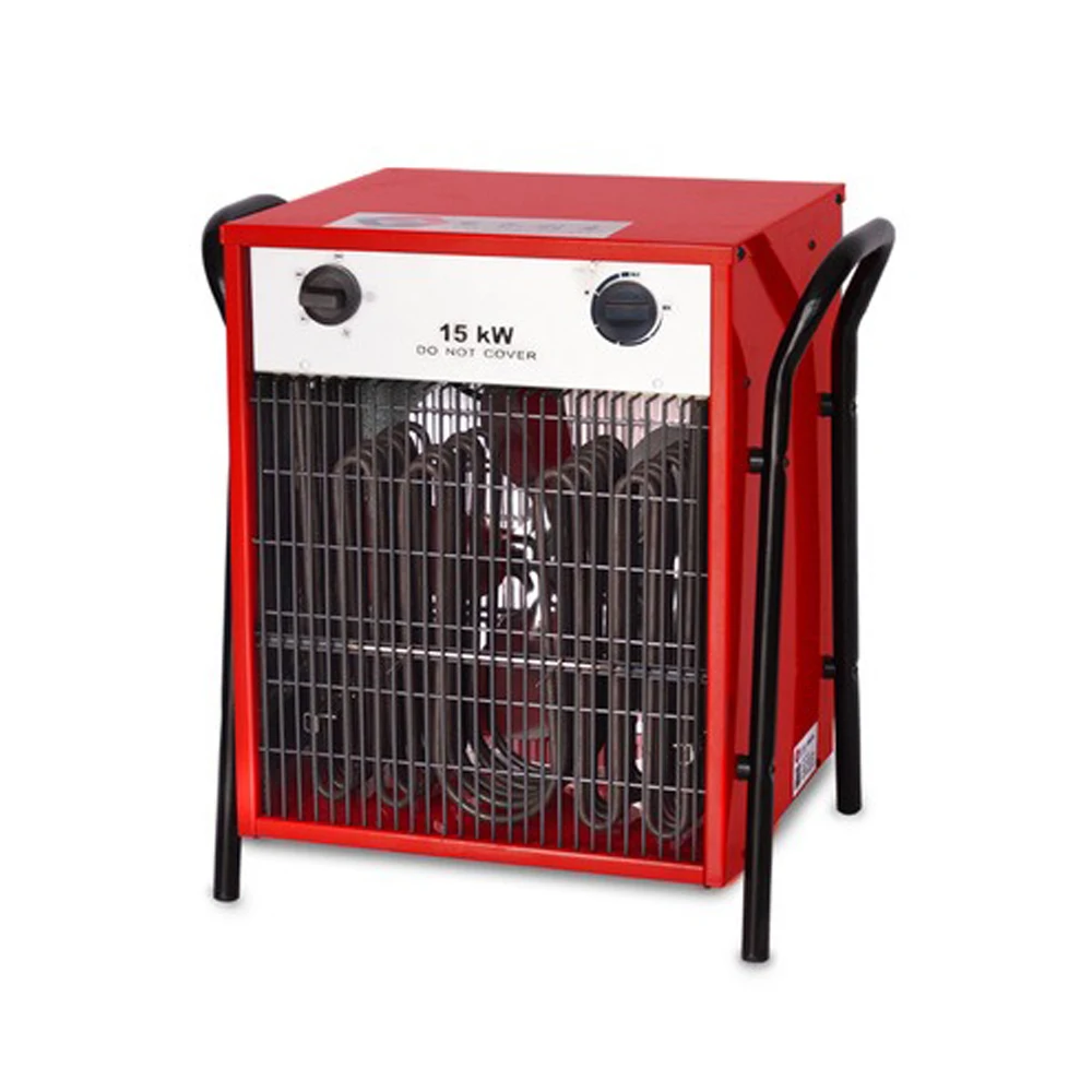 15KW Factory Electric Fan Heater Industrial Electric Heater Air Blower Greenhouse Warehouse Waterproof Warmer