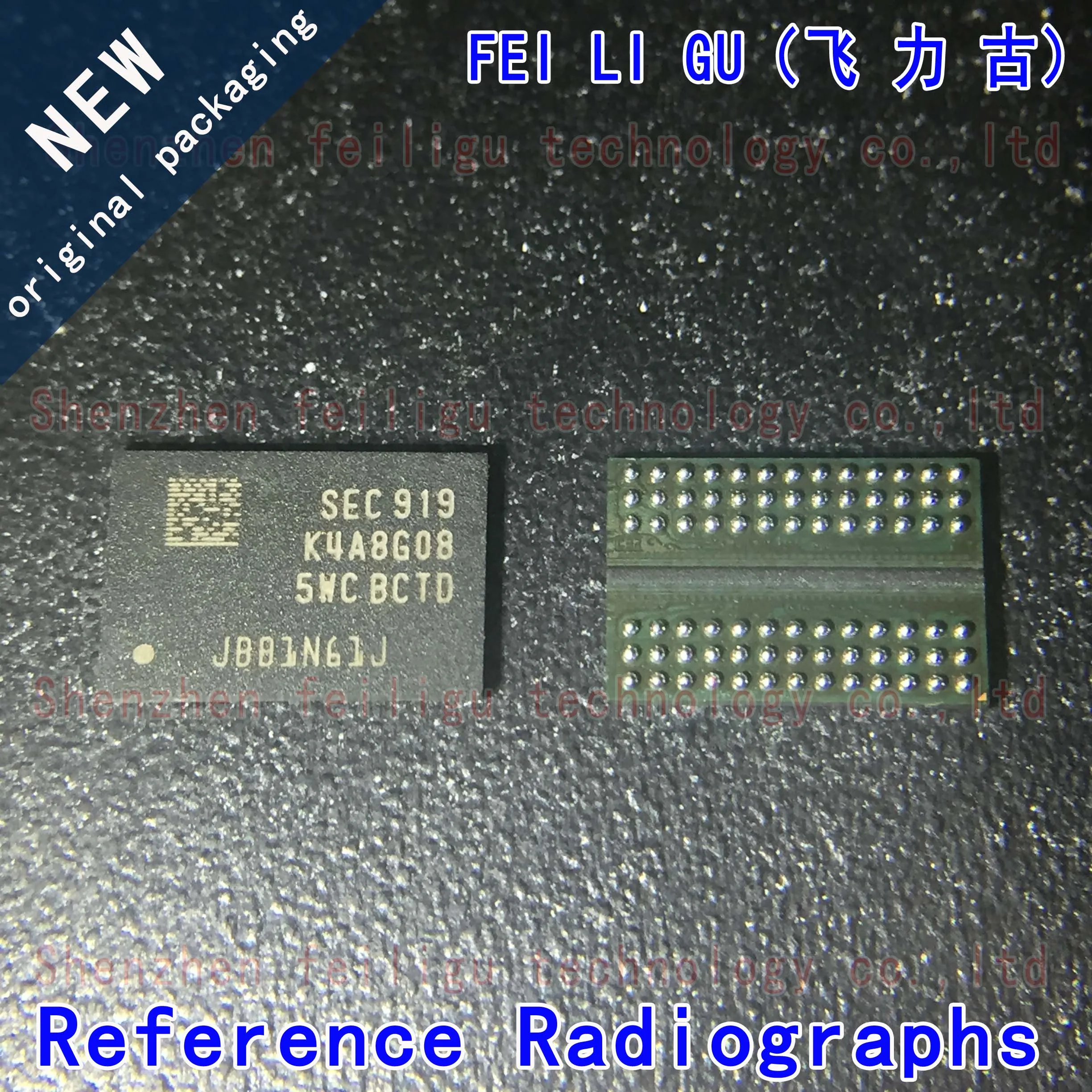 1/10/30PCS 100% New original K4A8G085WC-BCTD K4A8G085WC package:FBGA78 8Gb DDR SDRAM memory chip