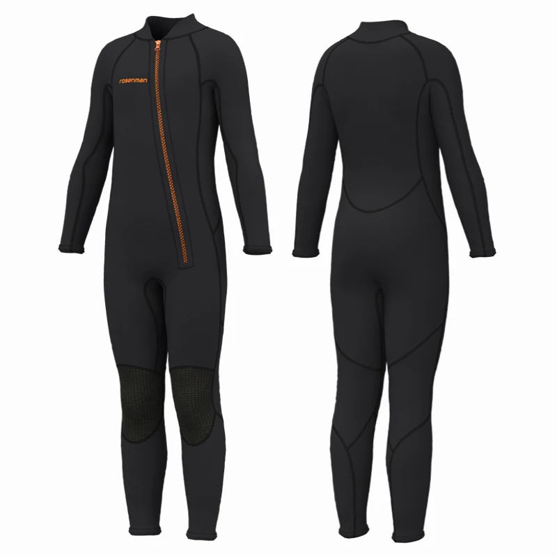 

3mm Neoprene Wetsuit for Kid Rash Guards Snorkeling Diving Suit Long Sleeve Surfing Swimsuit Keep Warm Freediving Wet Suit 6-16T