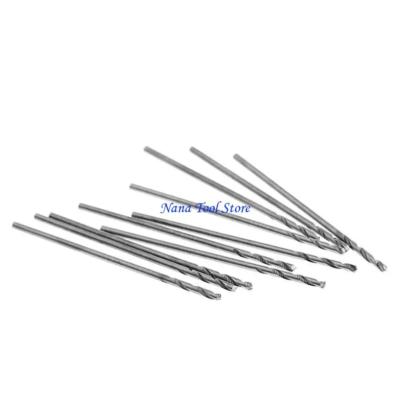 31GJ 60 Pcs 0.5-1.0mm Micro HSS Steel Twist Drill Bit Set Tool Shank