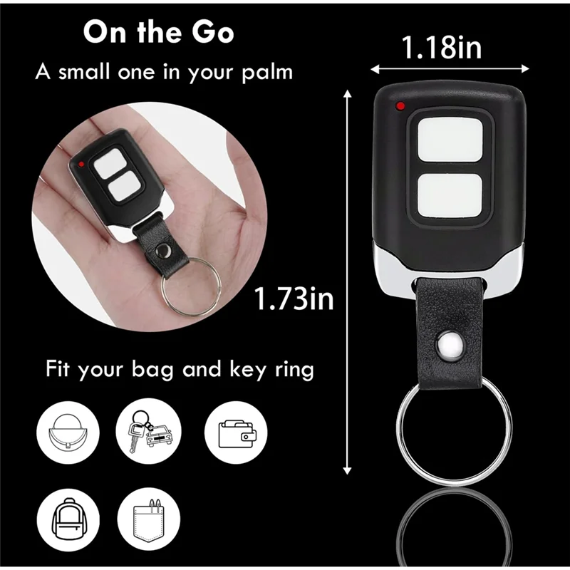 【HOME TOOLS】Direct Drive 4054V001 2 Button Remote Control For Sommer Y4054V005 310Mhz Garage Door Opener Synoris 550/800