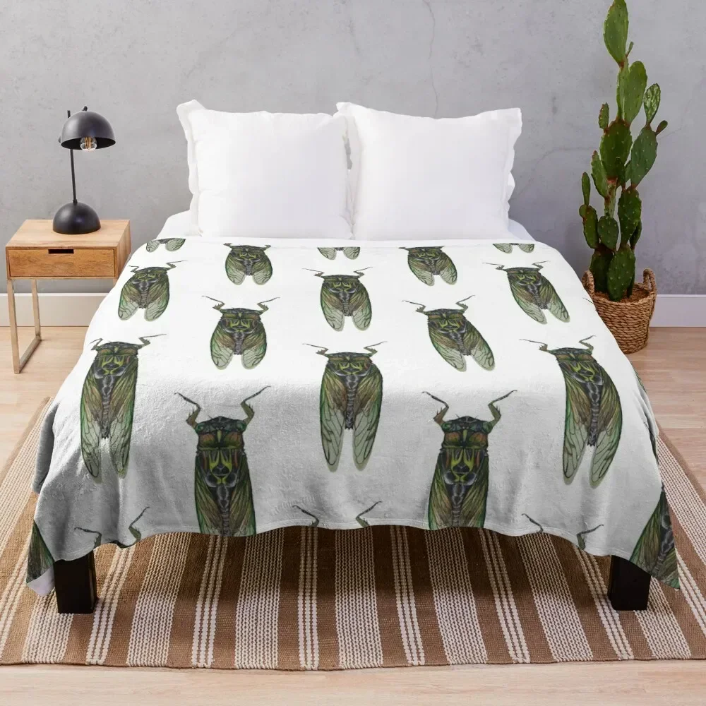 

Cicada Throw Blanket Extra Large Throw Furry Luxury Thicken Blankets