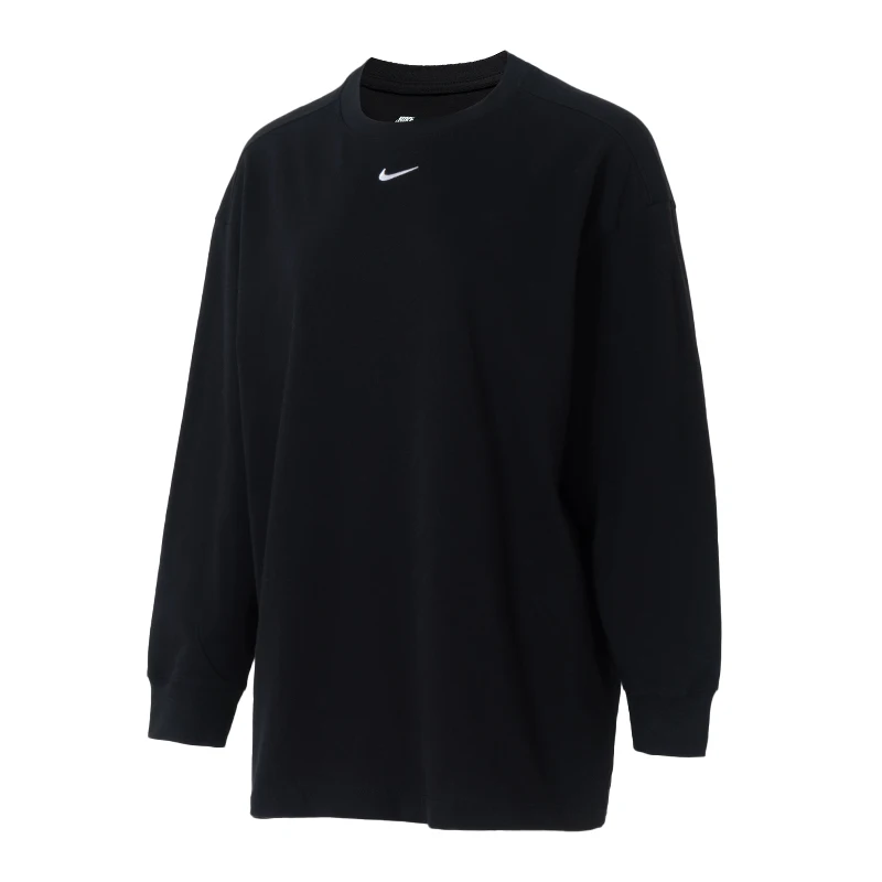 

Nike Women's Sportswear Fashionable Long-Sleeved T-Shirt Comfortable Breathable Casual Training Round Neck Pullover Hf5321-010