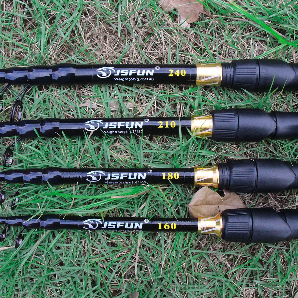 JSFUN المحمولة قابل للسحب قضيب الكربون مقلوب الصيد مقبض مستقيم HandleTwoWheel قاعدة متعددة منطقة المياه ينطبق النقل #5