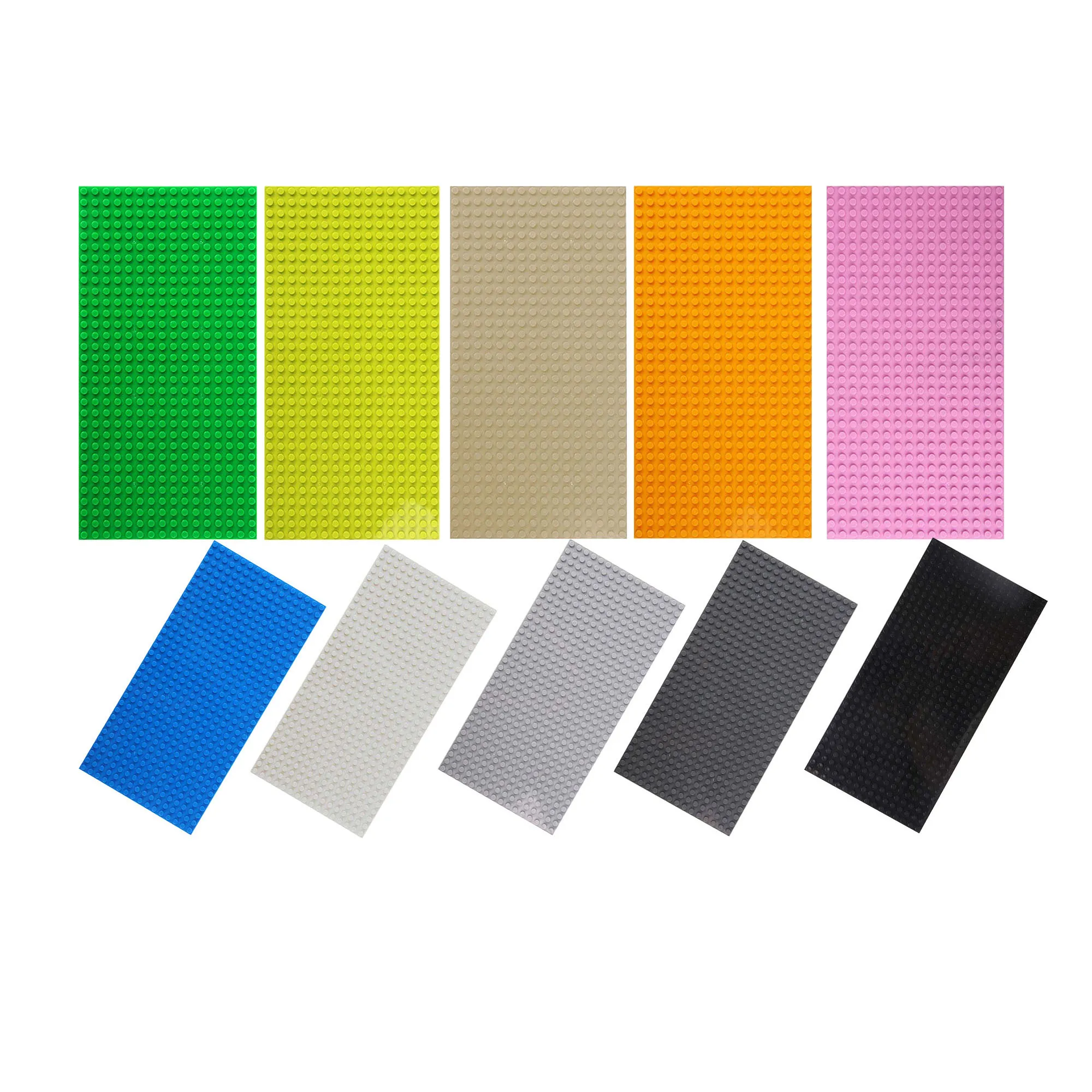 2 szt. 16x32 Kompatybilne Klasyczne Akcesoria do Klocków Modelarskich Podstawa Montażowa Część