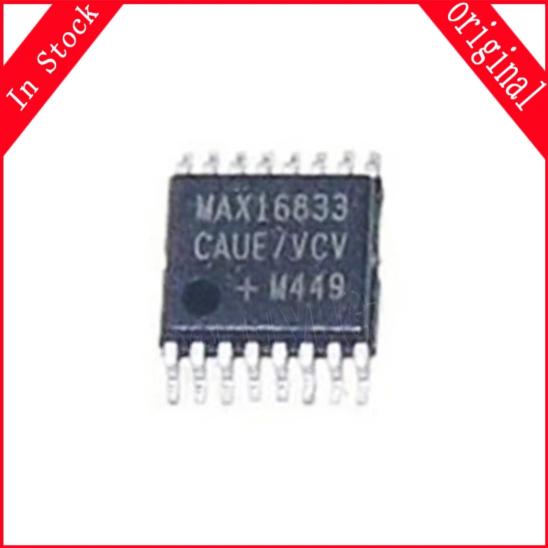 5pcs/lot MAX16833FAUE MAX16833 MAX16833CAUE TSSOP-16 In Stock