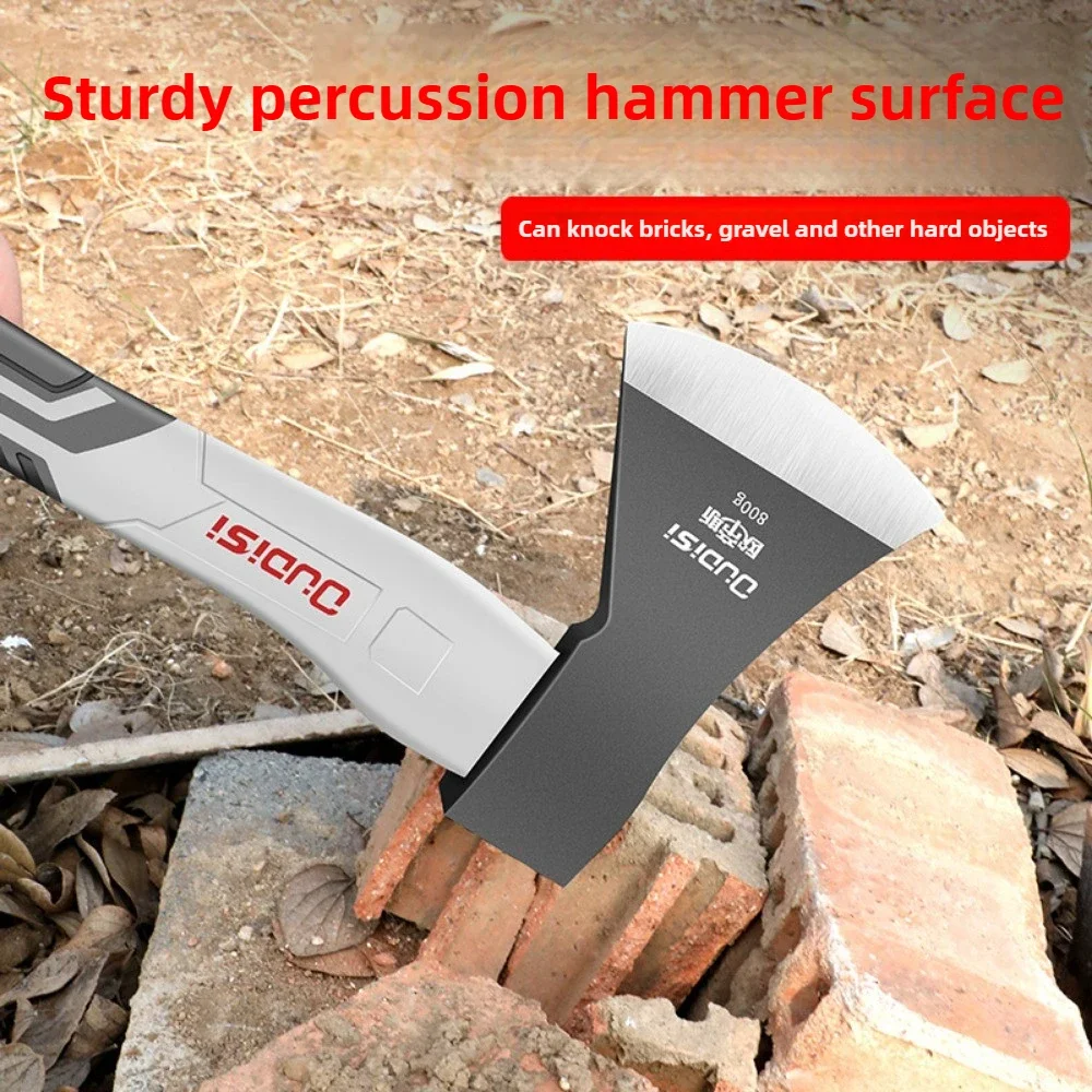 Carbon Steel Woodworking Axe Rust Resistant and Durable Multifunctional Wood Cutting Logging Outdoor Fire Professional Tool Axes