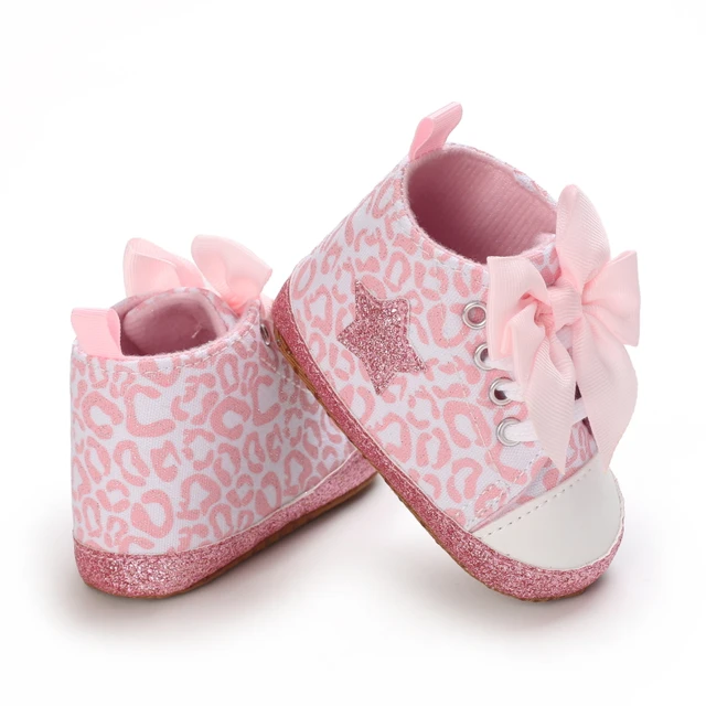 Spring and Autumn Women's Baby Casual Sports Shoes Soft Sole Anti slip Indoor and Outdoor Walking Shoes First Step Walking Shoes 4