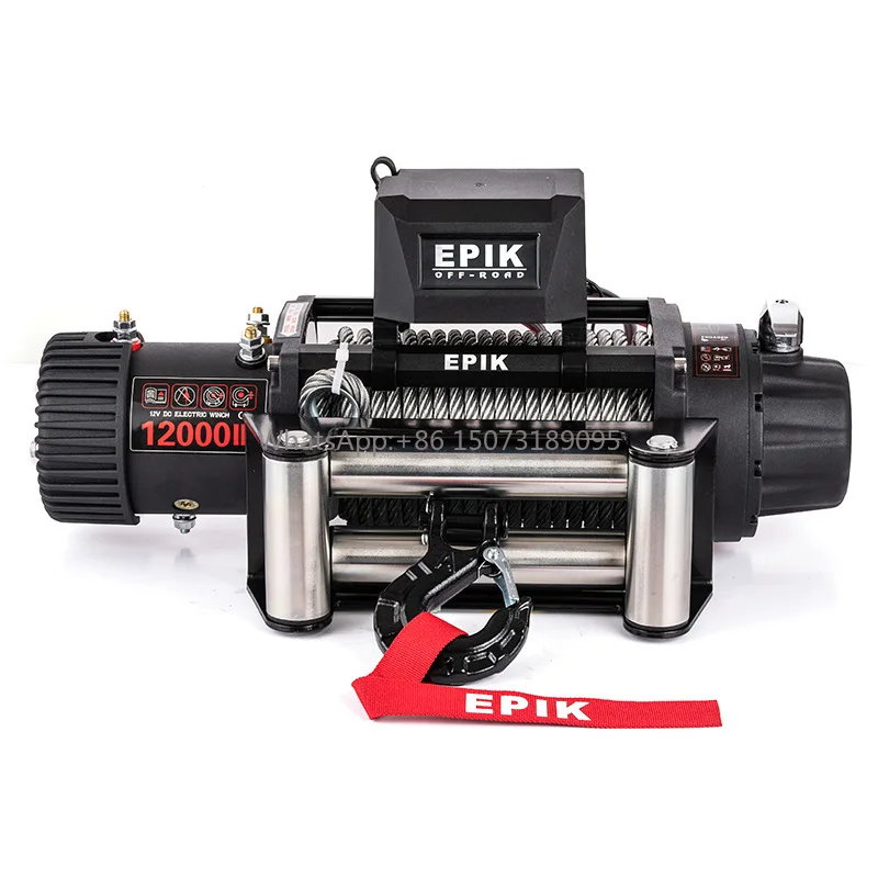 

SCE-12.0S Truck Off-road Vehicle Electric Winch 12000Lbs 12V Wire Rope Vehicle Outdoor Battery Type Winch Off-road Vehicle
