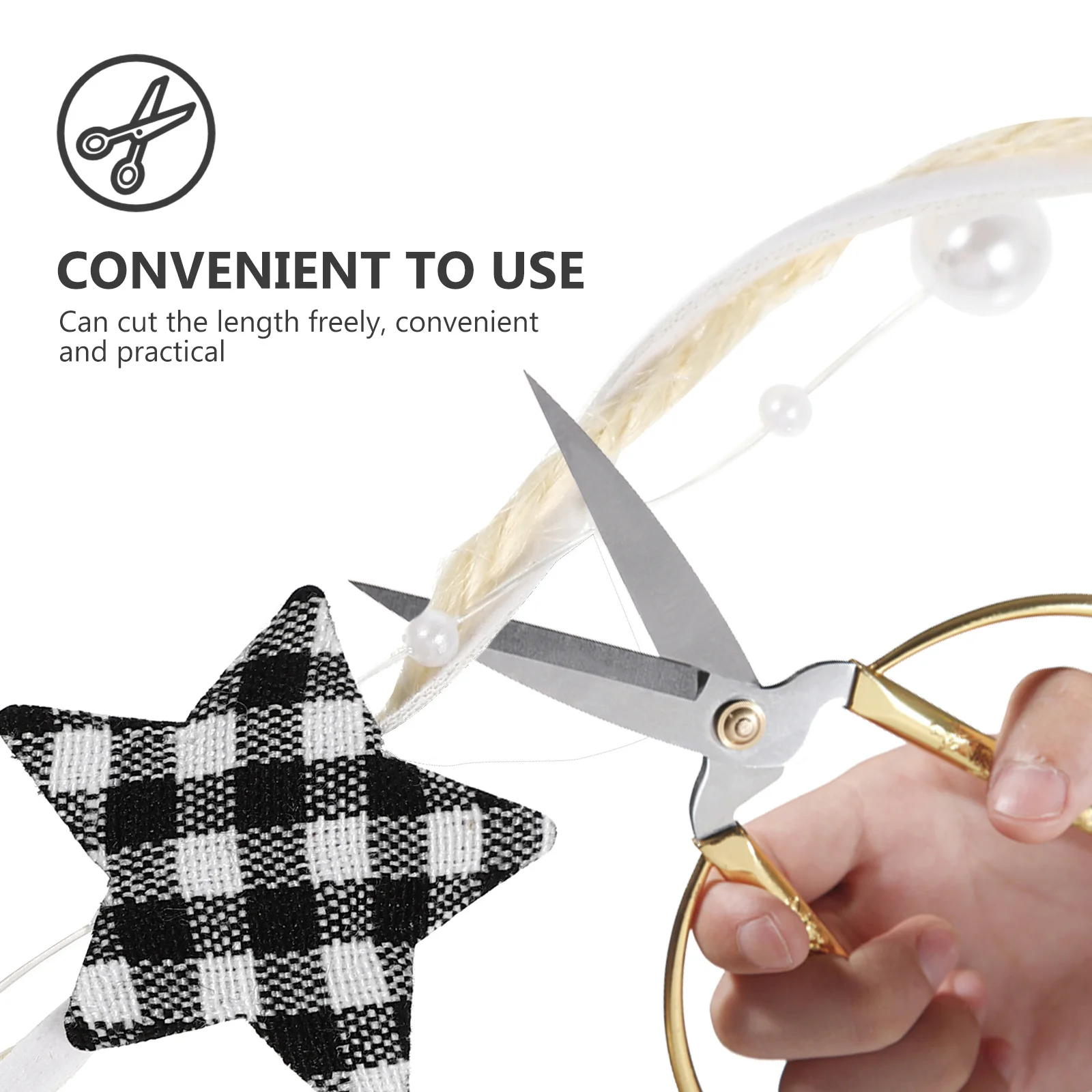 

1 Roll Wrapping Ribbon Decoration Ribbon Red Print Xmas Gift Wrapping Diy Craft Bow Holiday Party Decor