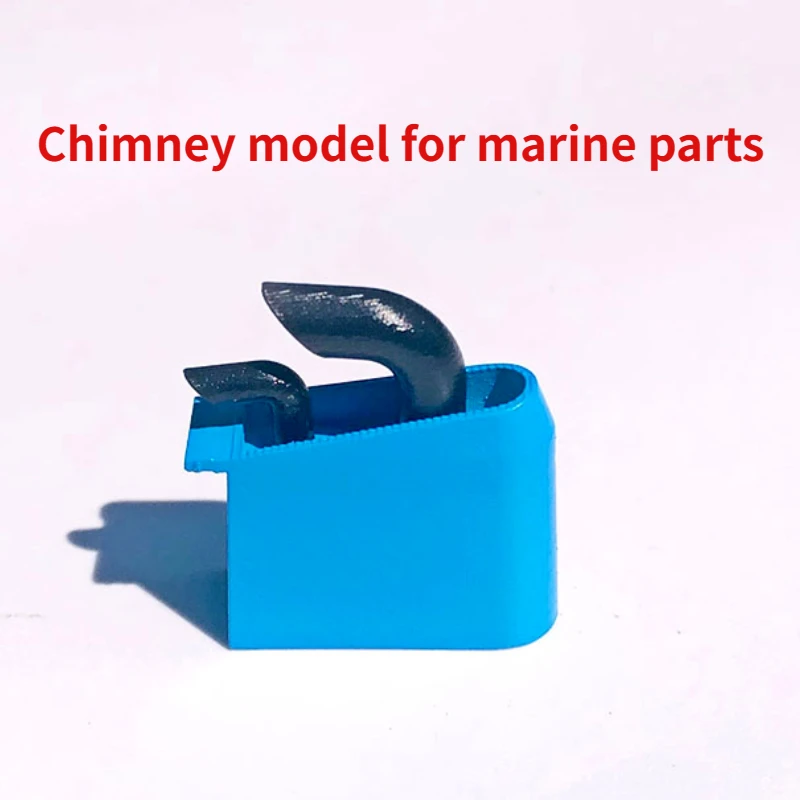 

100 Scale RC Boat Model Marine Parts Chimney Ship Mold Accessories Model Coloring Assembly